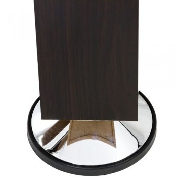 Profesionální stolní fotbálek Leeds, 140 x 73 x 87 cm, hnědý
